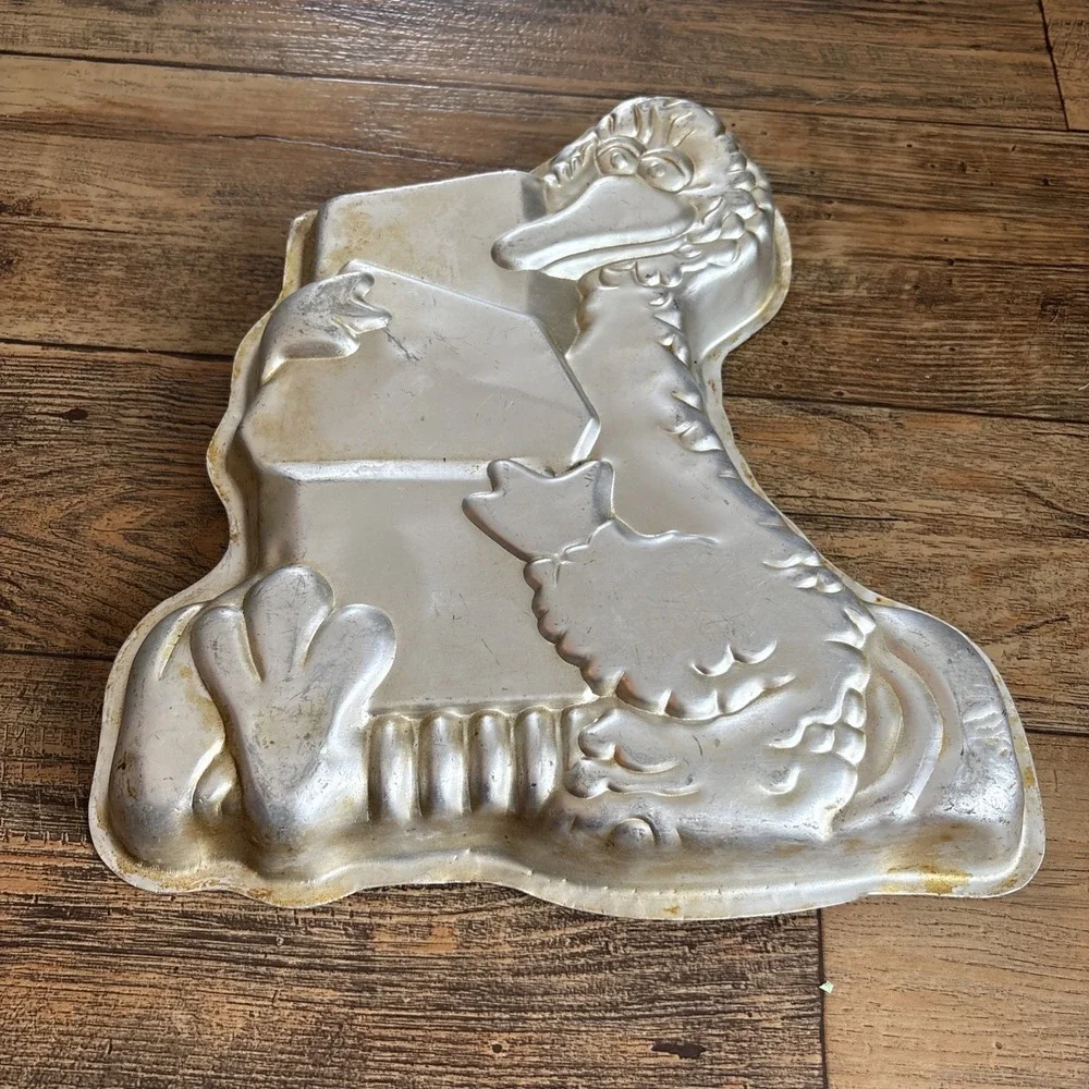 Wilton Party Cake Pan Big Bird 1978 Vintage 502-2065 Used